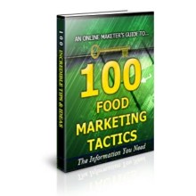 100 Food Marketing Tactics Unrestricted PLR Ebook